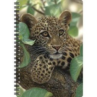 Obrázek z Notes 3D 14x21cm - levhart mládě na větvi (10) 